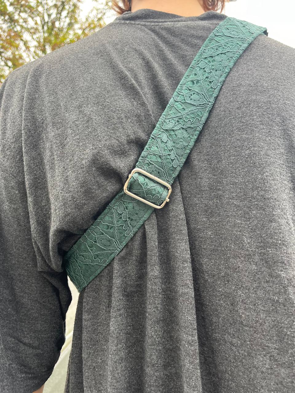 Große Bauchtasche Spitze