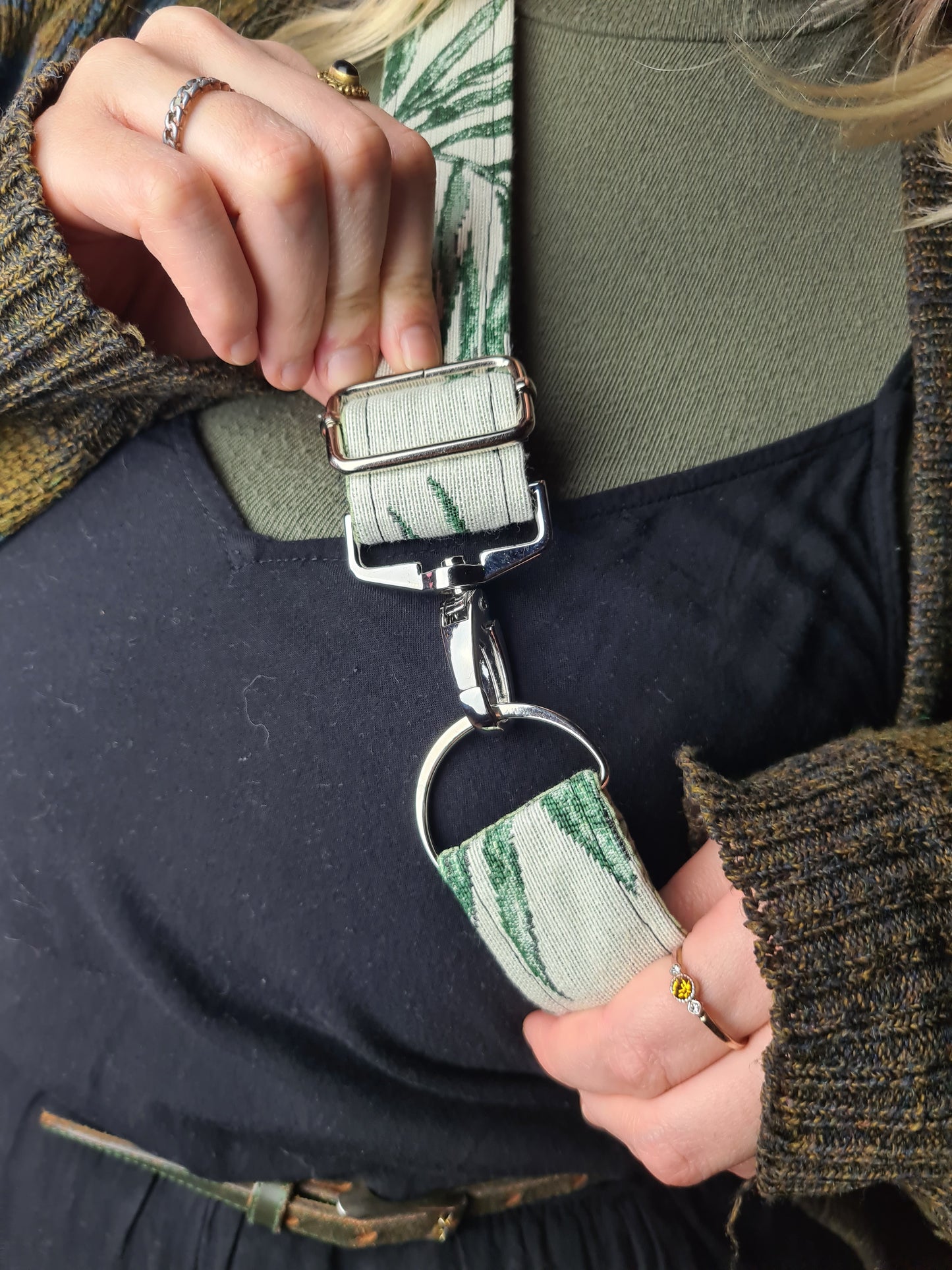 Bauchtasche mit 2 Fächern